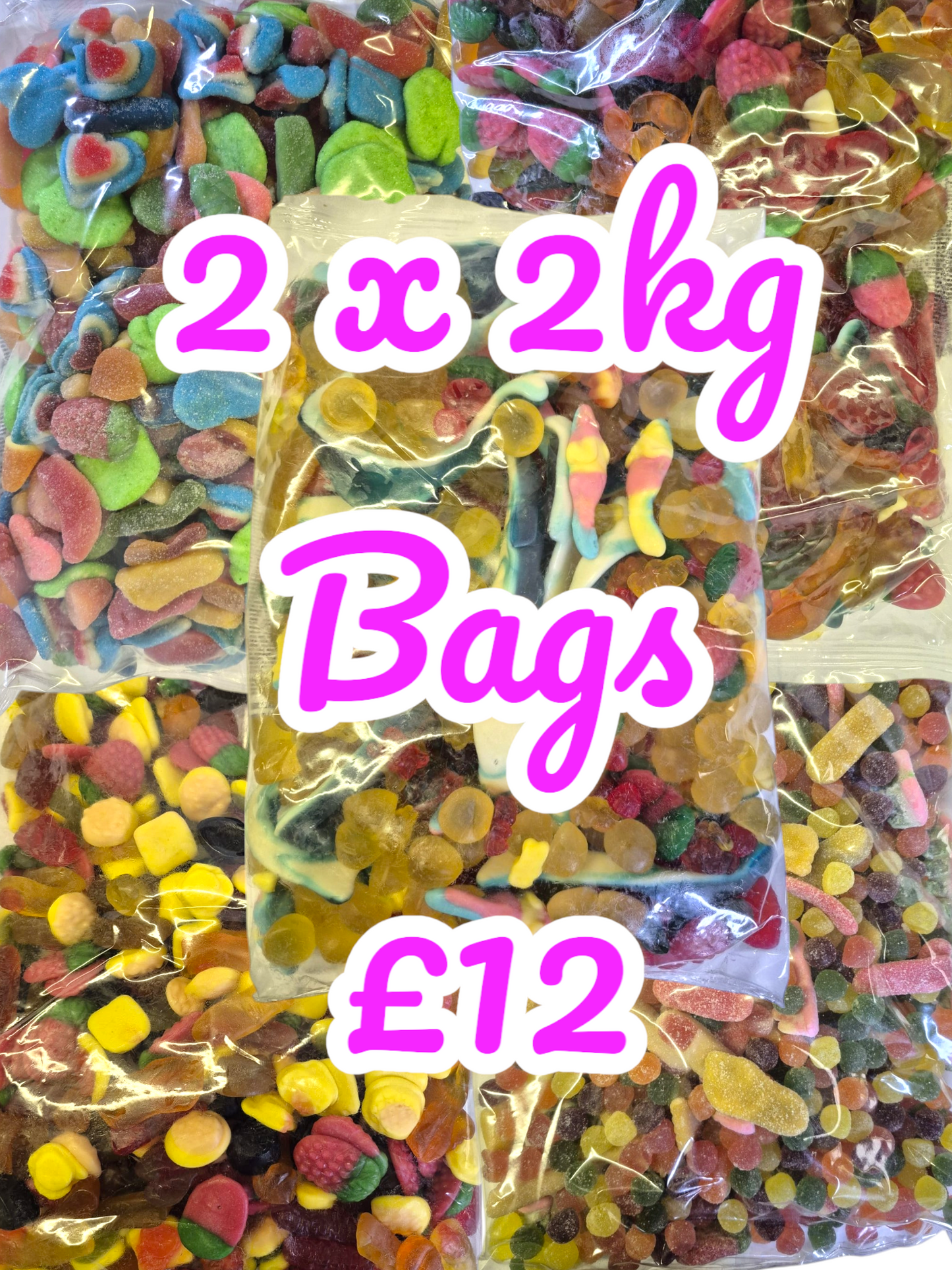2 x 2kg Assorted Mix