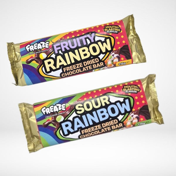 Rainbow Freeze Dried Chocolate Bar - Sour & Original