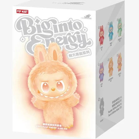 Pop Mart Labubu The Monsters Big into Energy Series Vinyl Plush Pendant Single Blind Box
