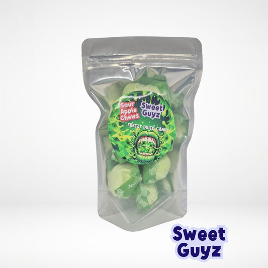 Freeze Dried Sweets – Sour Apple Chews