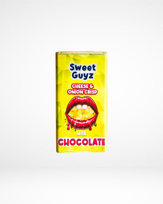Sweet Guyz – Cheese & Onion Chocolate Bar