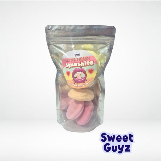 Freeze Dried Sweets – Love Heart Squashies